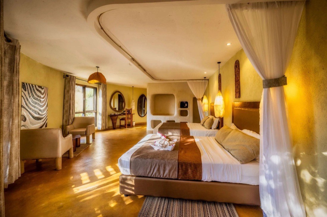 Suite interior shot for a hospitality retainer client